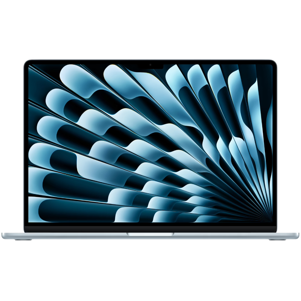 Apple MacBook Air 15" (M5, 10C CPU/10C GPU, 2026), 16 ГБ, 512 ГБ SSD, «небесно-голубой»